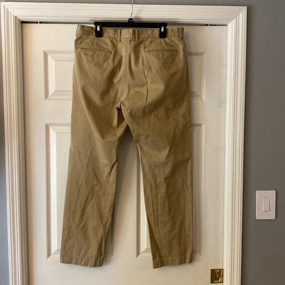 J. Crew The Sutton 35x32 khaki pants - Picture 3 of 3